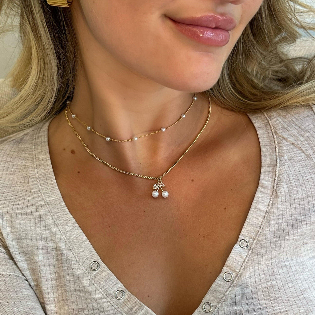 Evry Jewels Lover Girl Necklace