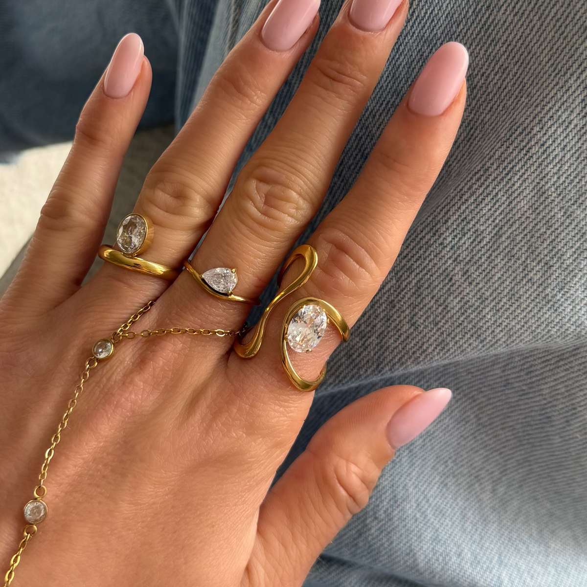 Evry Jewels Sweet Swirl Ring