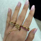 Evry Jewels Lulu Stacked Ring