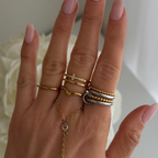 Evry Jewels Divine Darling Cross Ring