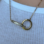 Evry Jewels Spark Link Necklace