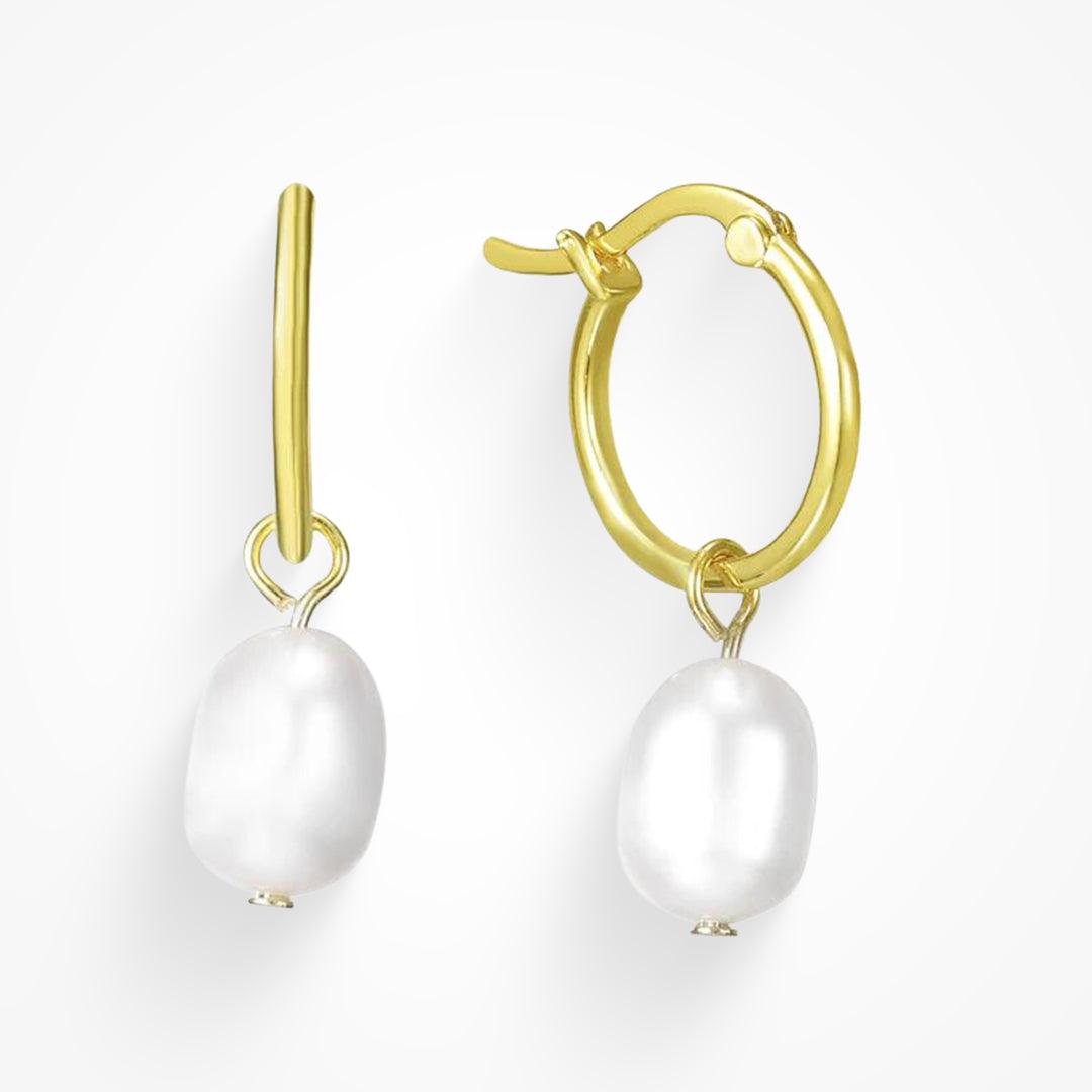 Evry Jewels Pure Pearl Earrings
