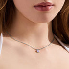 Evry Jewels Faye Birthstone Necklace