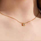 Evry Jewels Faye Birthstone Necklace