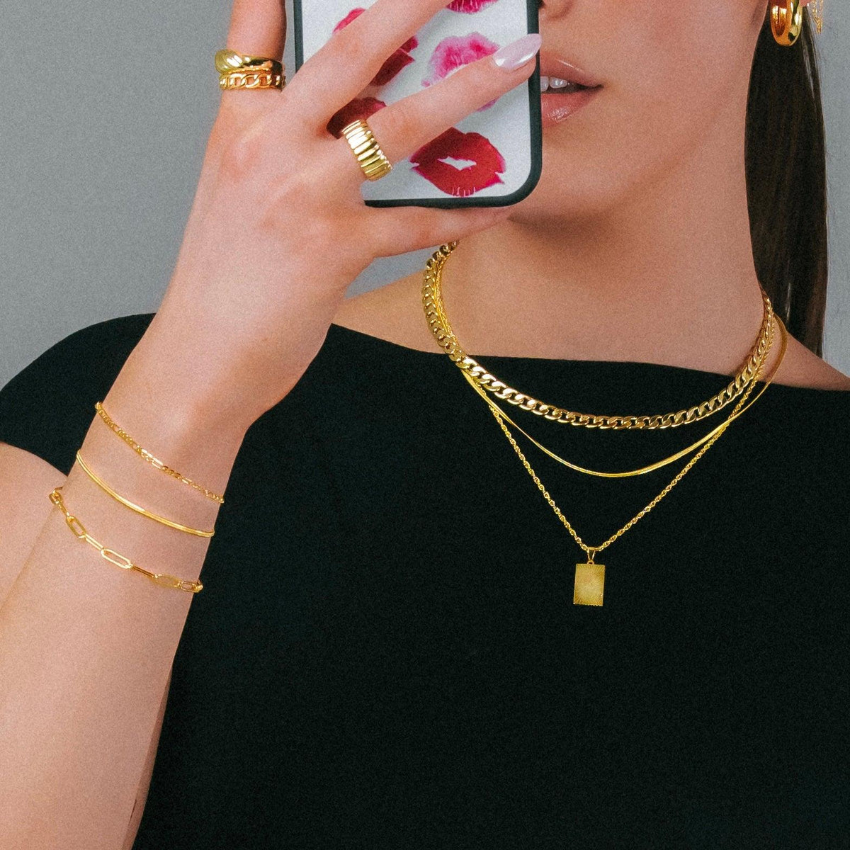 Evry Jewels Florence Necklace