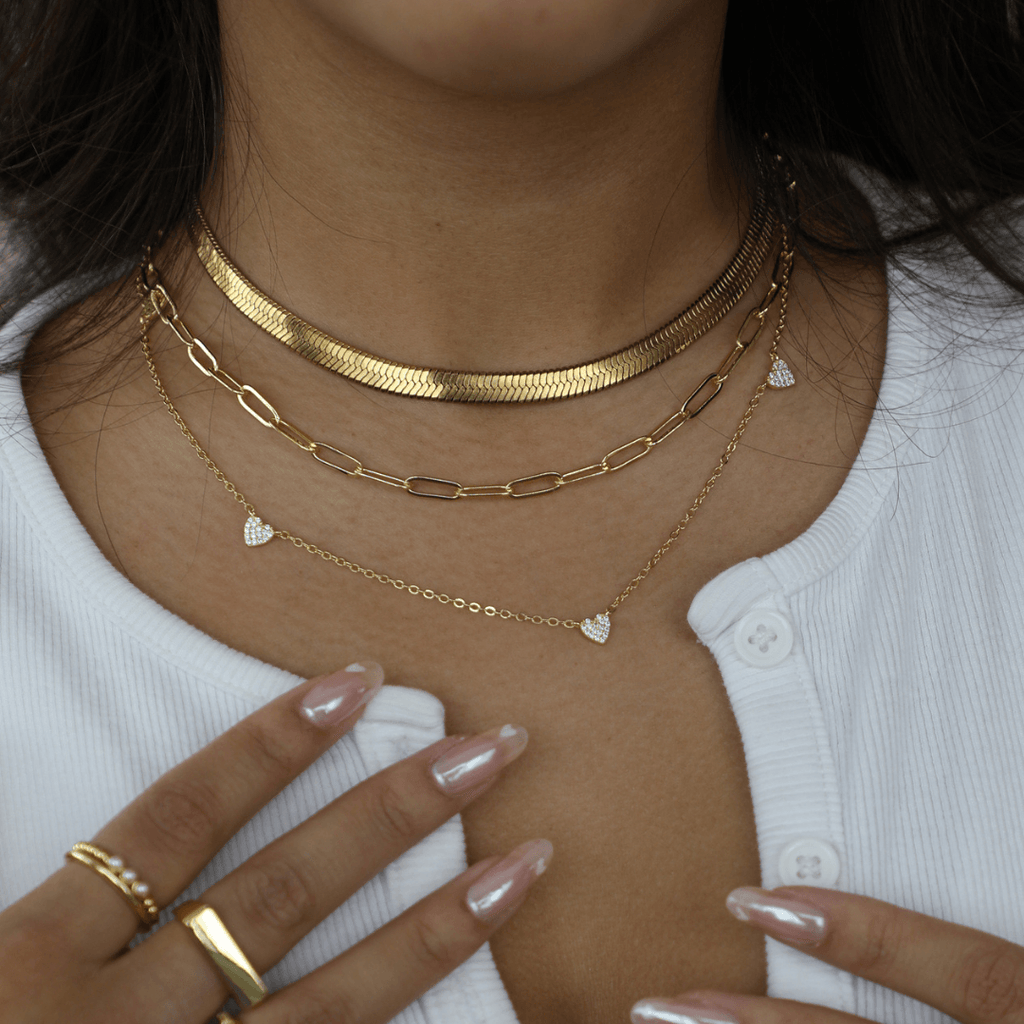 Evry Jewels Full Of Love Necklace