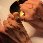Evry Jewels Sweet Swirl Pinky Ring