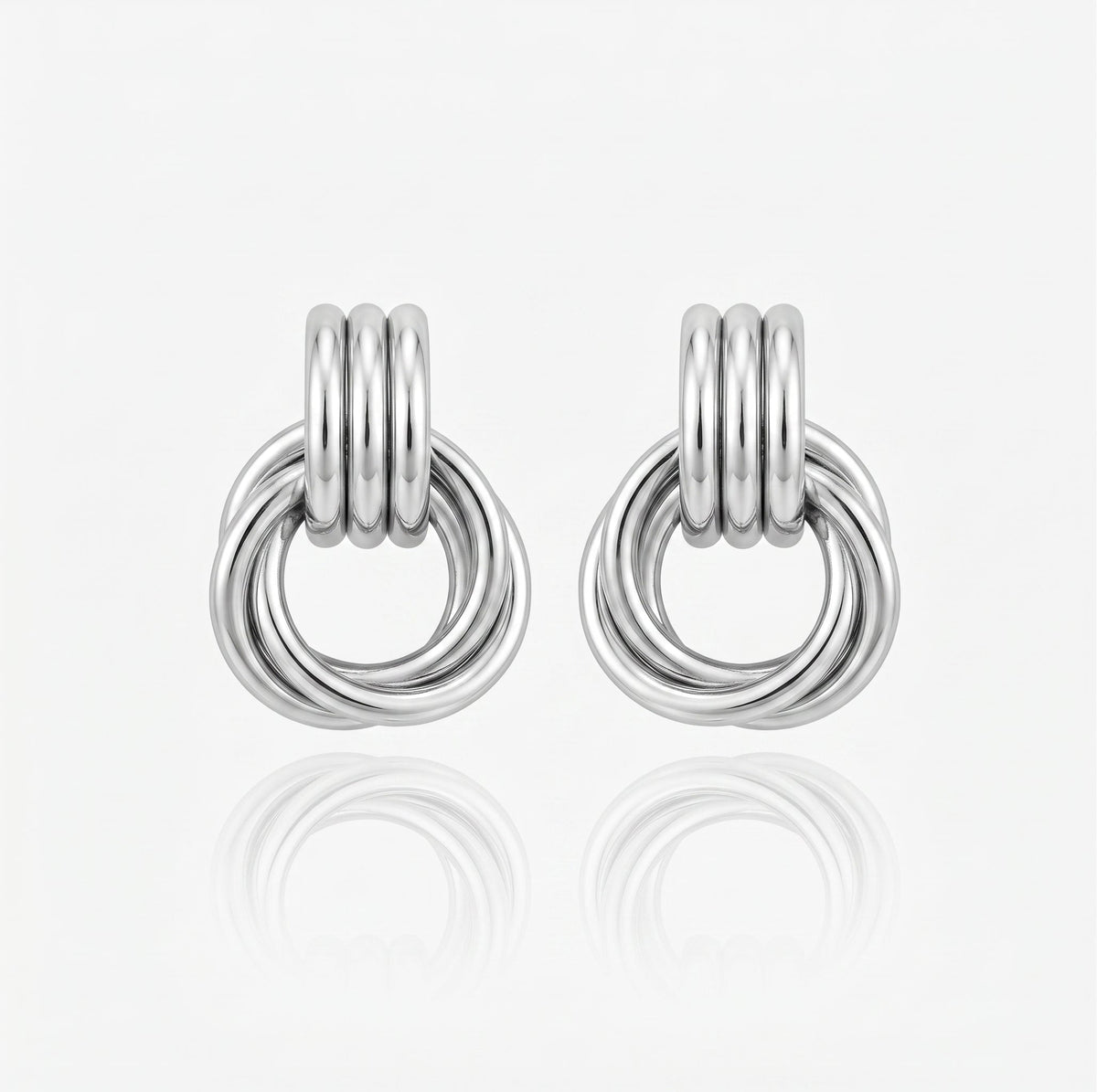 Evry Jewels Bordeaux Earrings