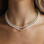 Evry Jewels Girly Pearly Necklace