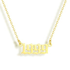 Evry Jewels Golden Year Necklace