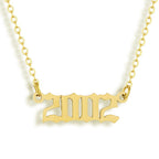 Evry Jewels Golden Year Necklace