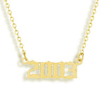 Evry Jewels Golden Year Necklace