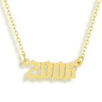 Evry Jewels Golden Year Necklace