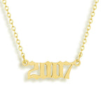 Evry Jewels Golden Year Necklace