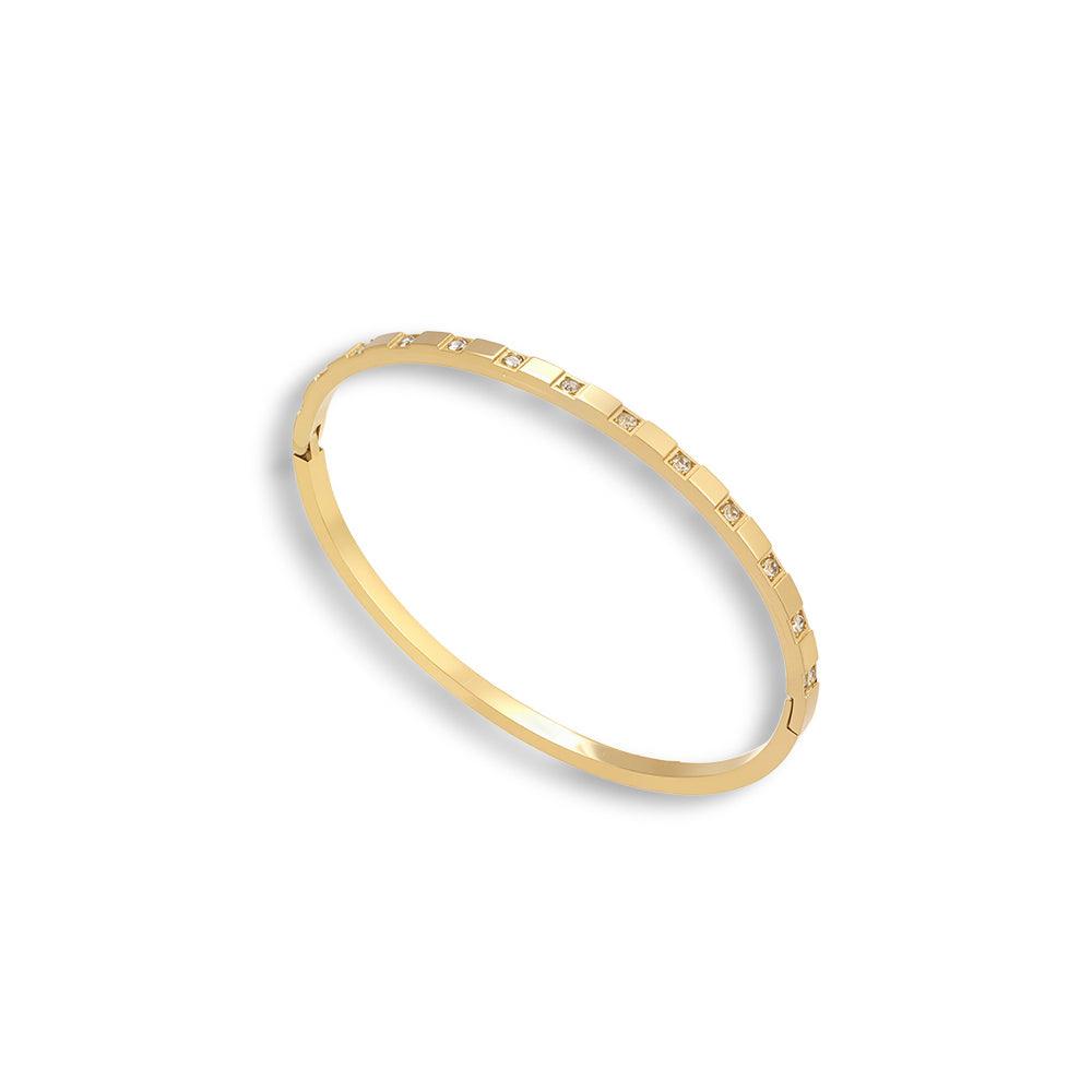 Evry Jewels Waterproof Stainless Steel Bangle