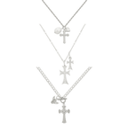 Evry Jewels Heavenly Bundle : 3 Piece Necklace Bundle