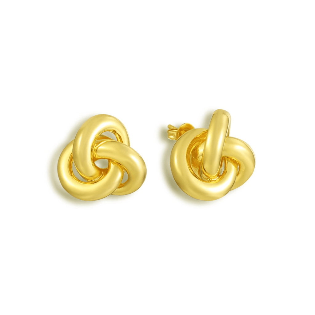 Evry Jewels Eternal Loop Earrings