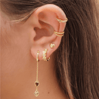 Evry Jewels Hearts All Around Earrings