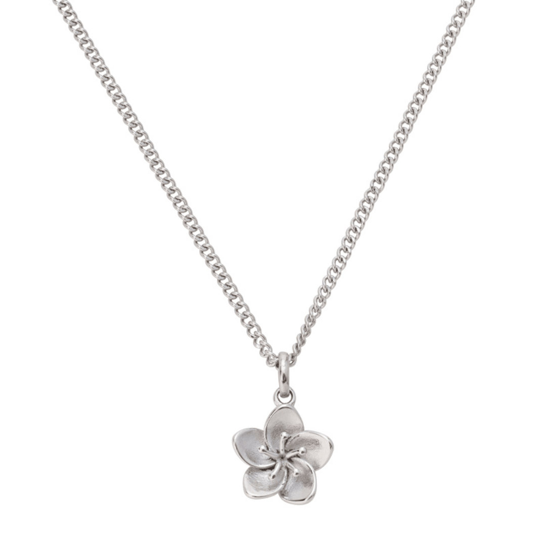 Evry Jewels Hibiscus Necklace