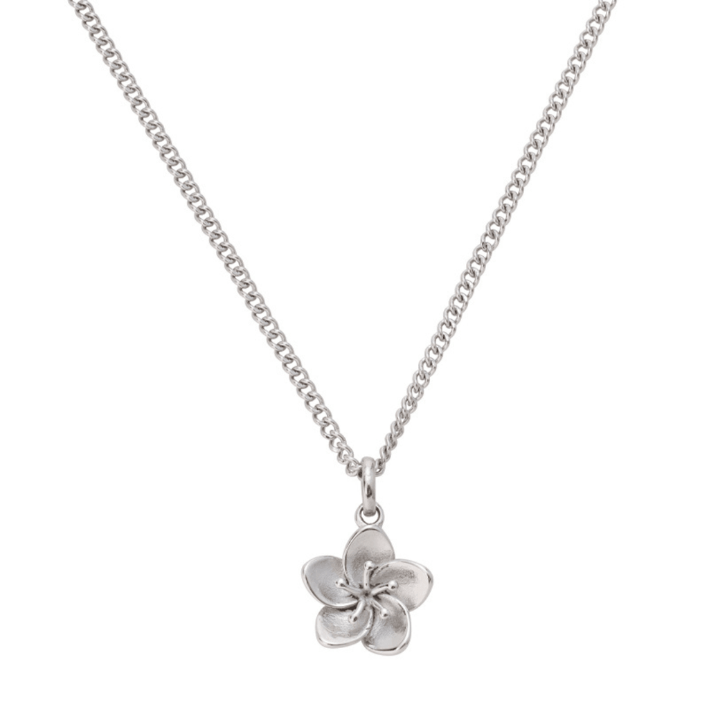 Evry Jewels Hibiscus Necklace