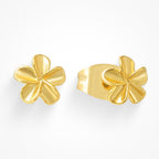 Evry Jewels Hibiscus Earrings