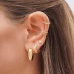 Evry Jewels Hearts All Around Earrings