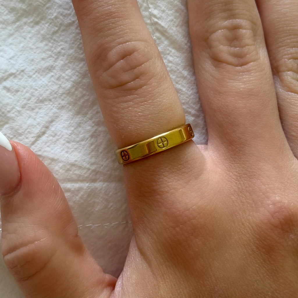 Evry Jewels Linked Babe Ring