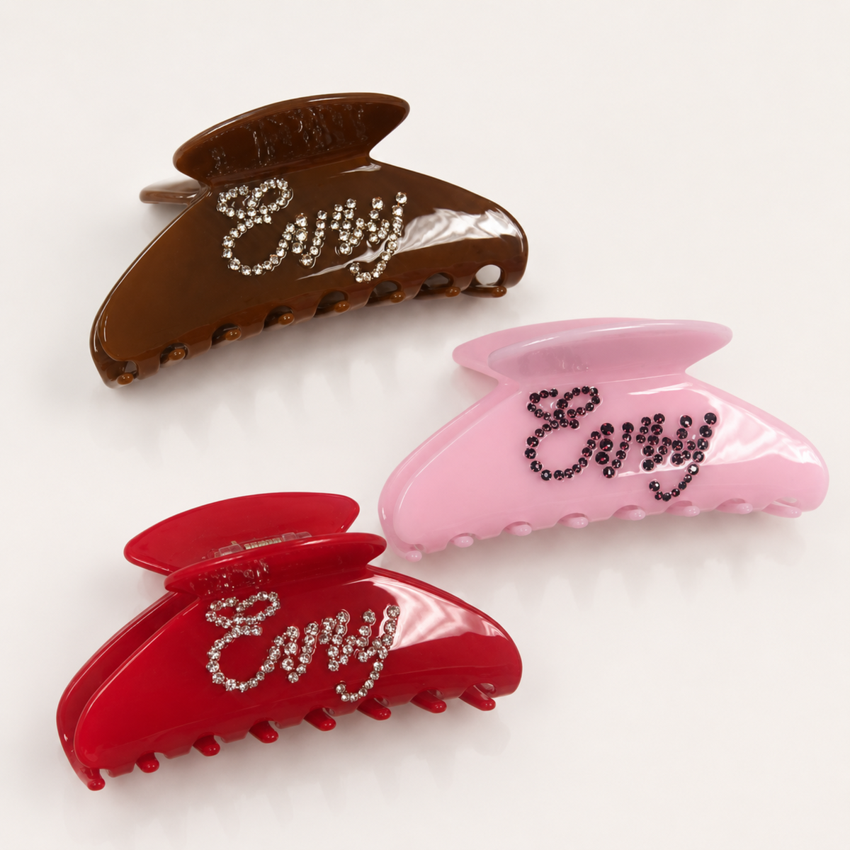 Evry Jewels Signature Claw Clip 3 Piece Set