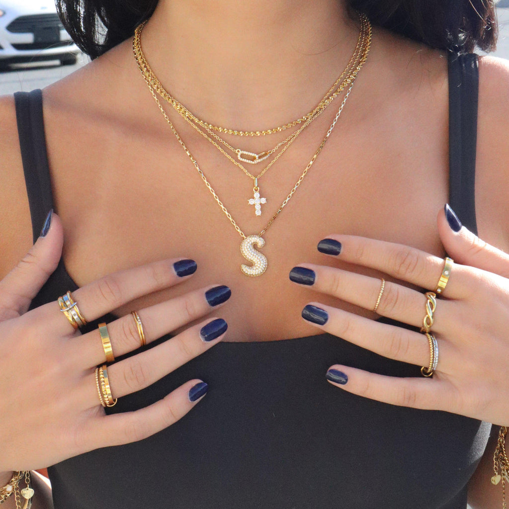 Evry Jewels She's a Diva Stacked Ring