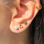 Evry Jewels Flat Back Earrings Set Collection