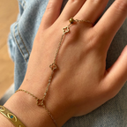 Evry Jewels Lucky Me Hand Chain