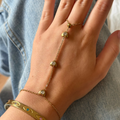 Evry Jewels Mini Love Hand Chain