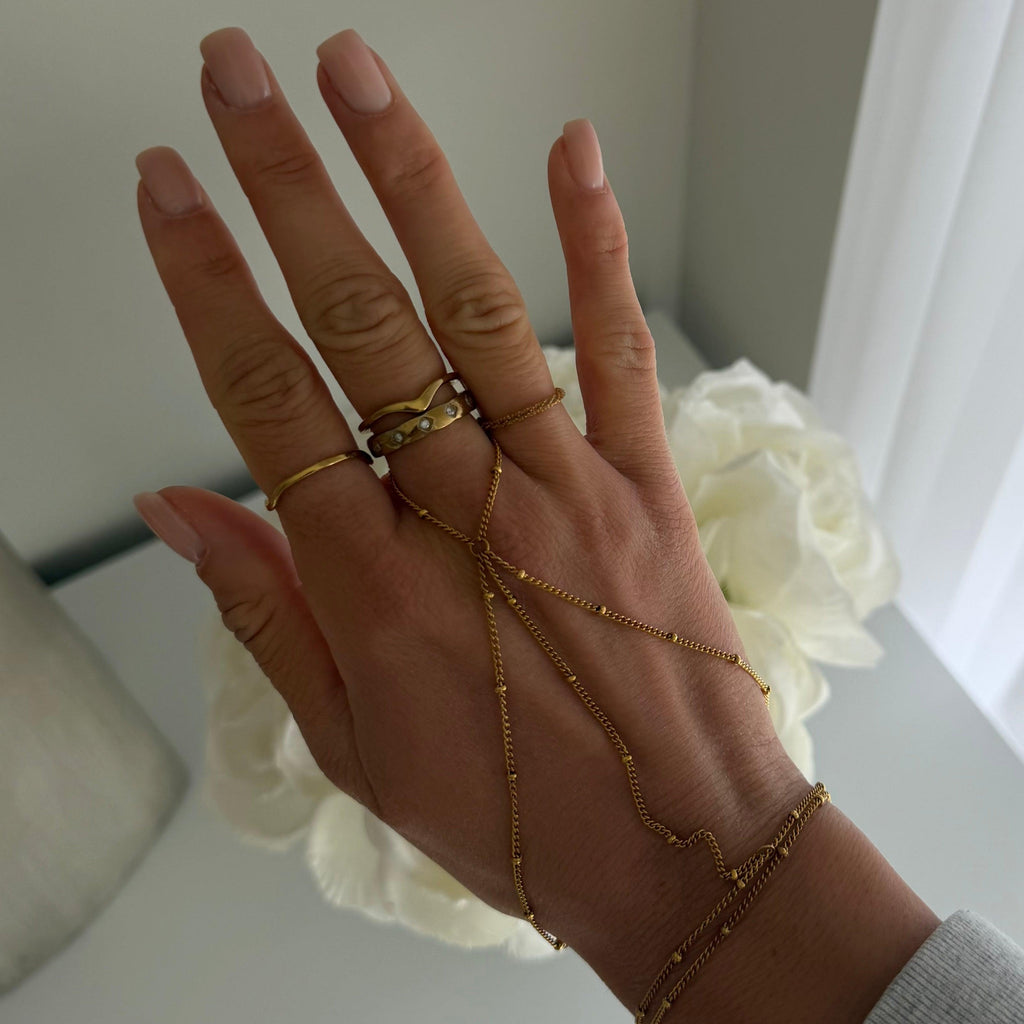 Evry Jewels Elise Hand Chain