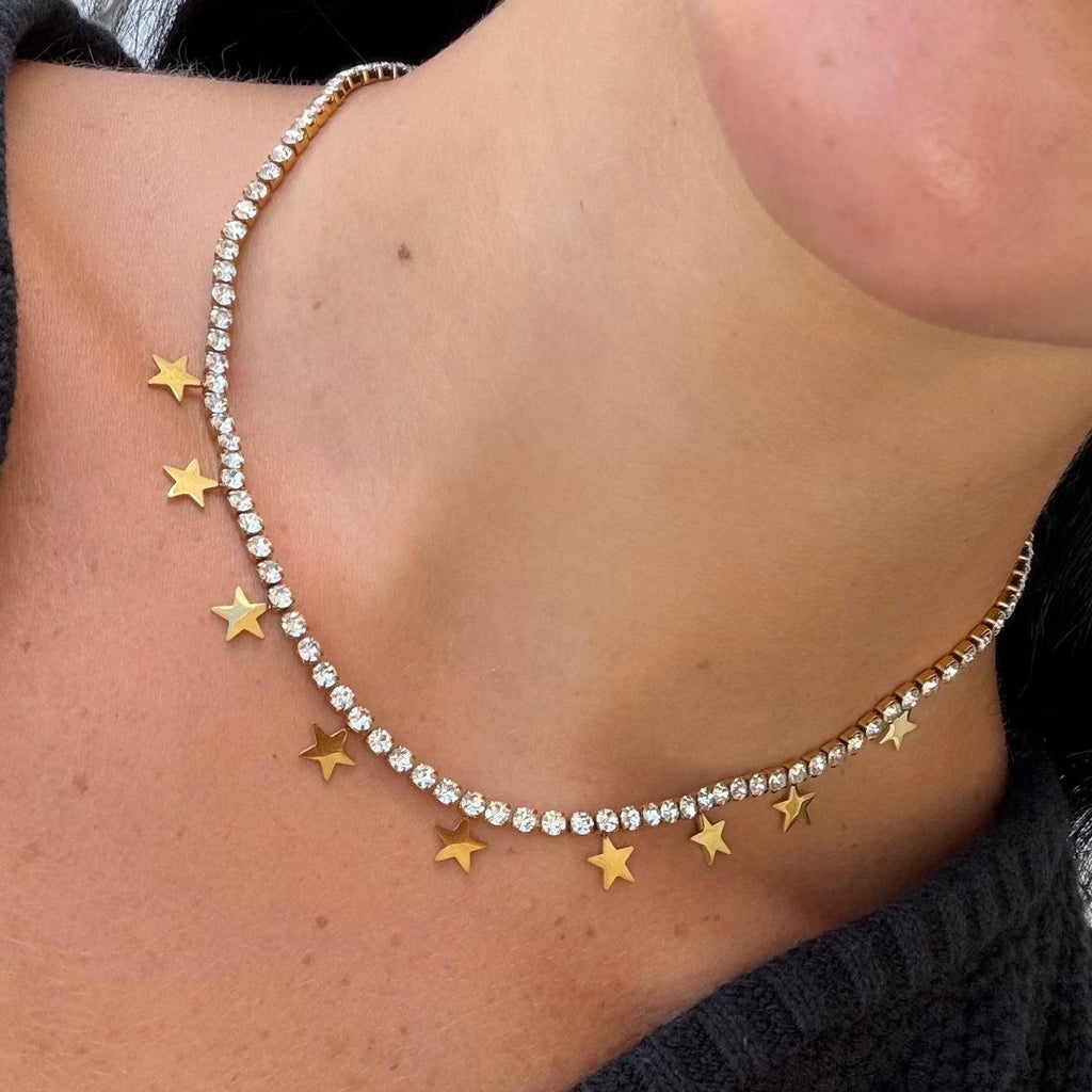 Evry Jewels Julietta Tennis Necklace