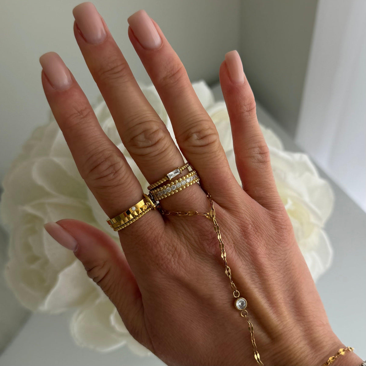 Evry Jewels She's a Diva Stacked Ring