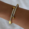Evry Jewels Radiant Row Bangle