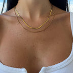 Evry Jewels Golden Girl Necklace