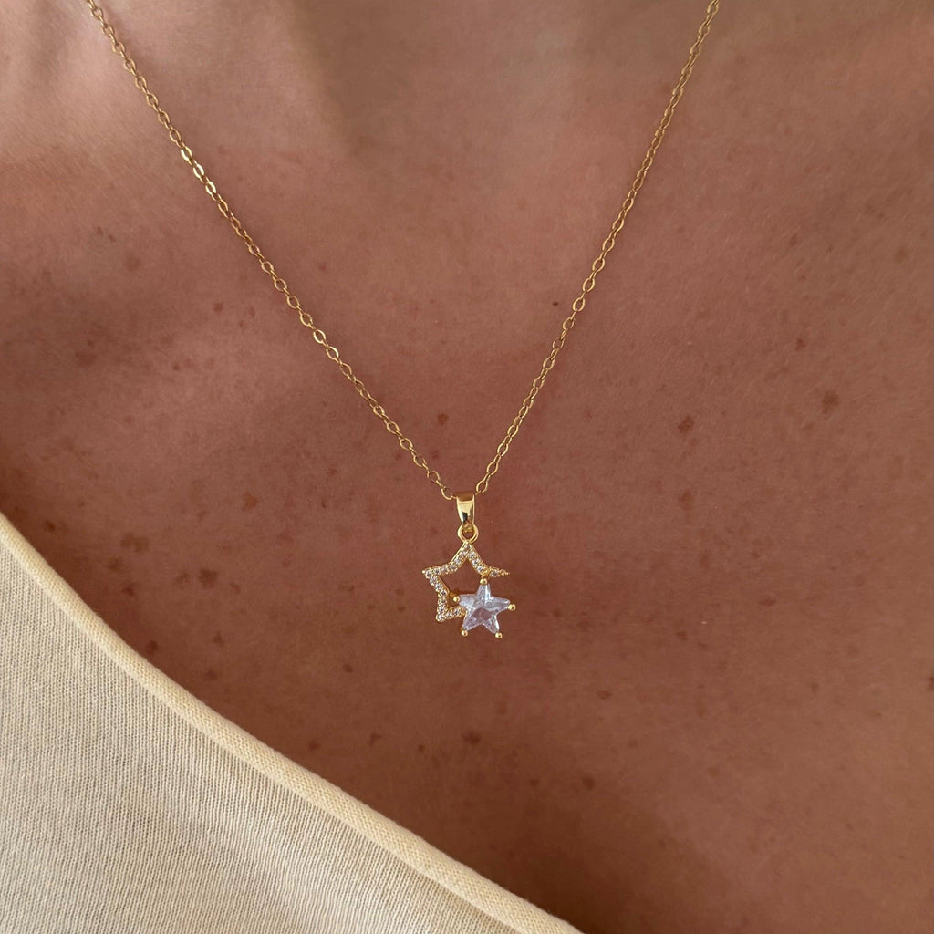 Evry Jewels Double Wish Necklace