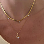 Evry Jewels Double Wish Necklace