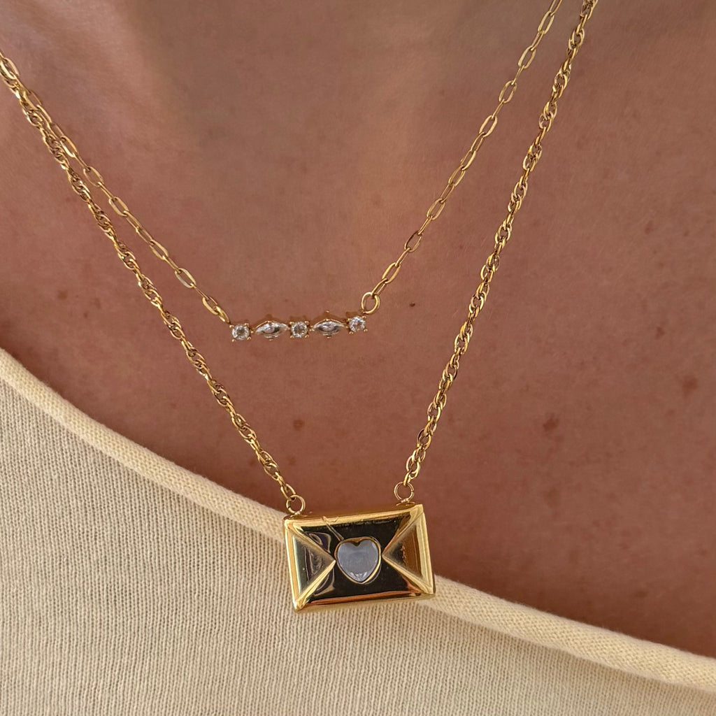 Evry Jewels Sweet & Simple Necklace
