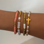 Evry Jewels Beaded Bracelet Sets Collection