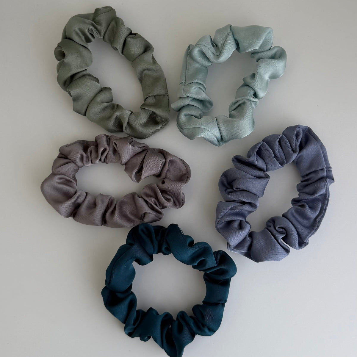 Evry Jewels Scrunchie Set - 5-Pack