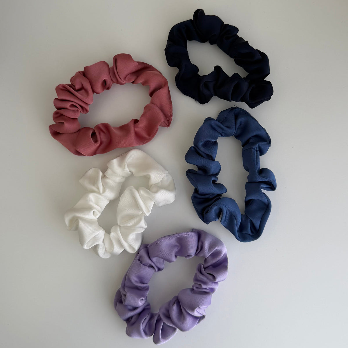 Evry Jewels Scrunchie Set - 5-Pack