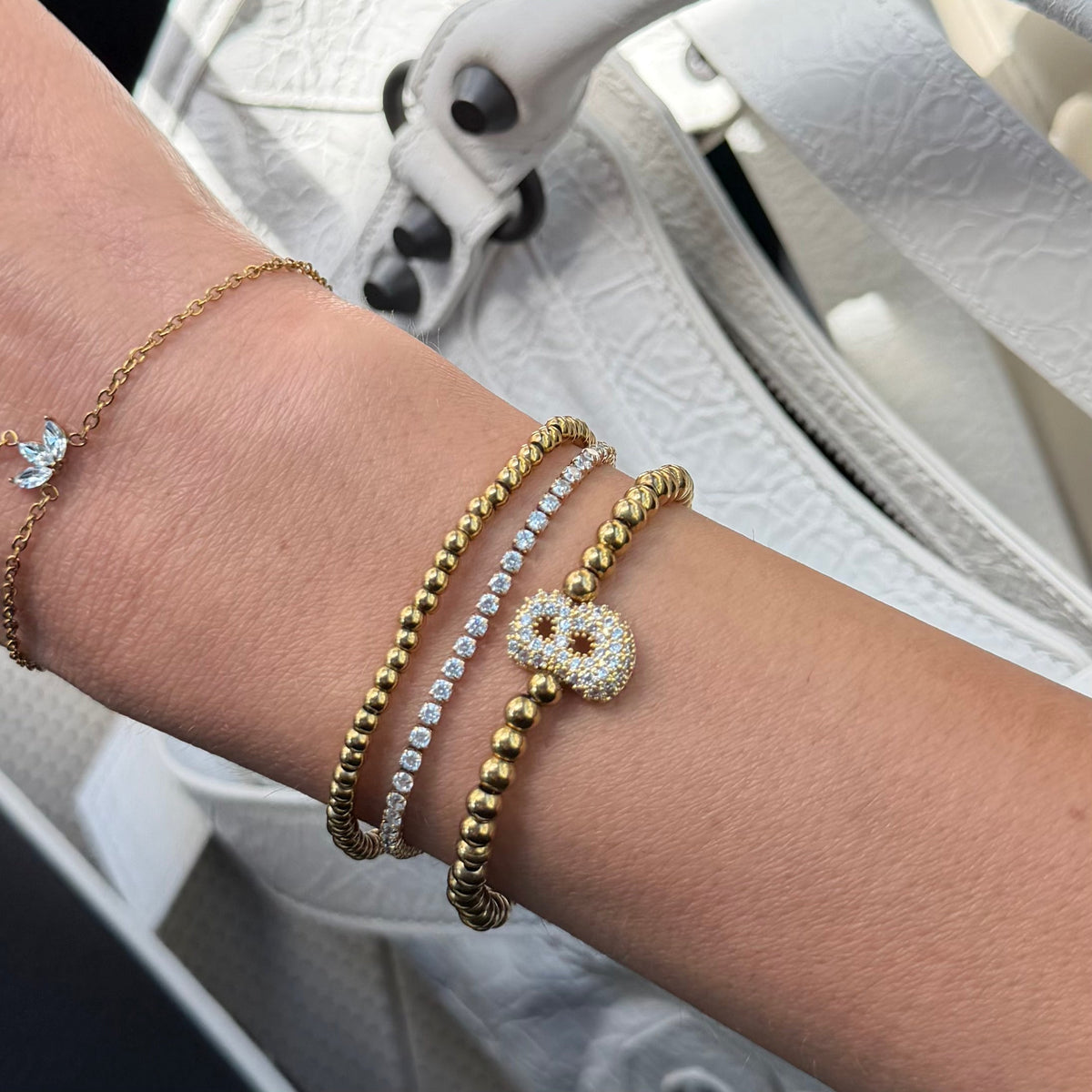 Evry Jewels Adore Me Beaded Bracelet