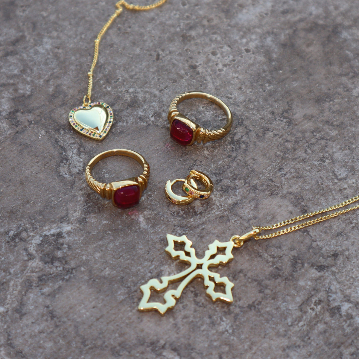 Evry Jewels Aurora Hoops