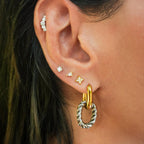 Evry Jewels Intermix Earrings