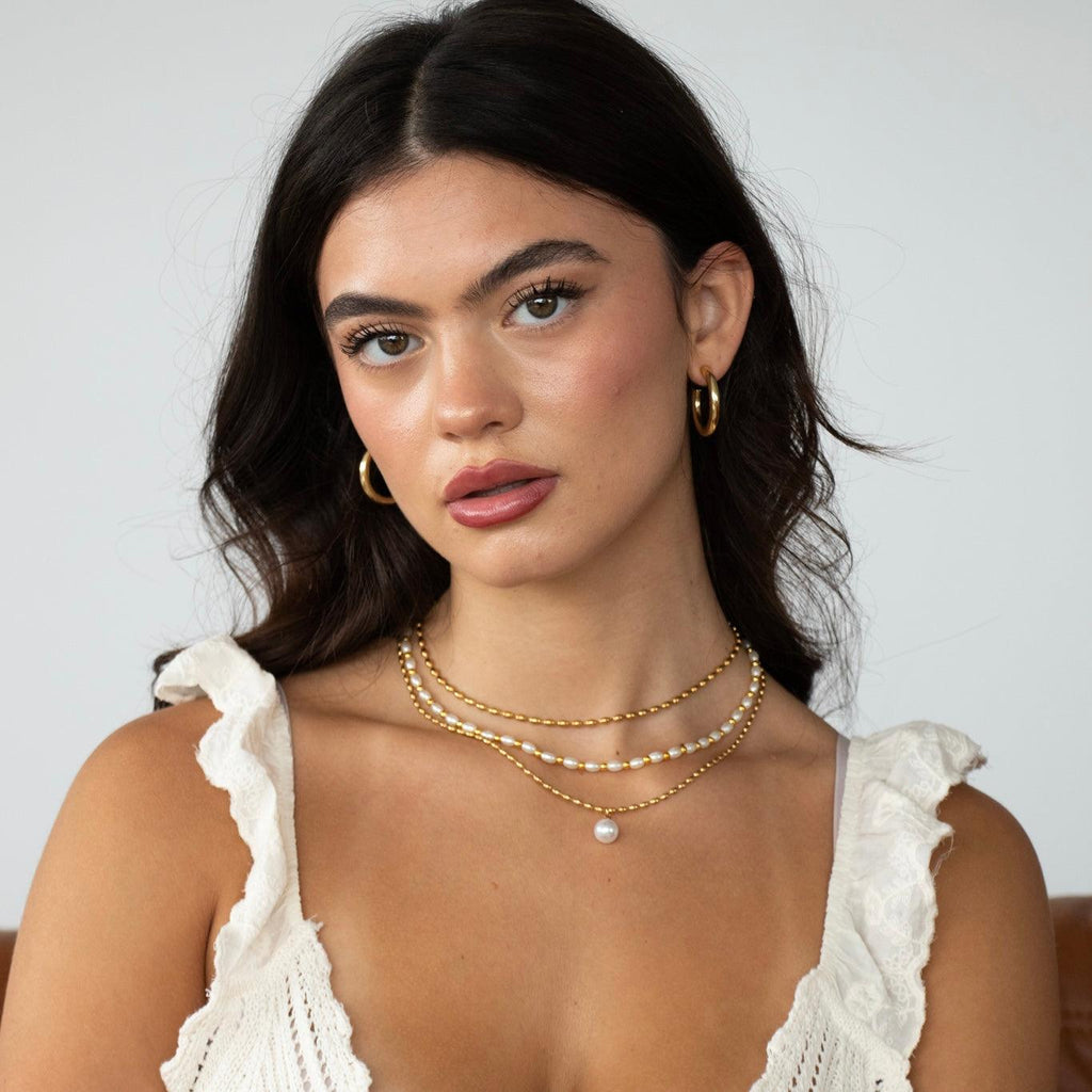 Evry Jewels Island Girl Necklace