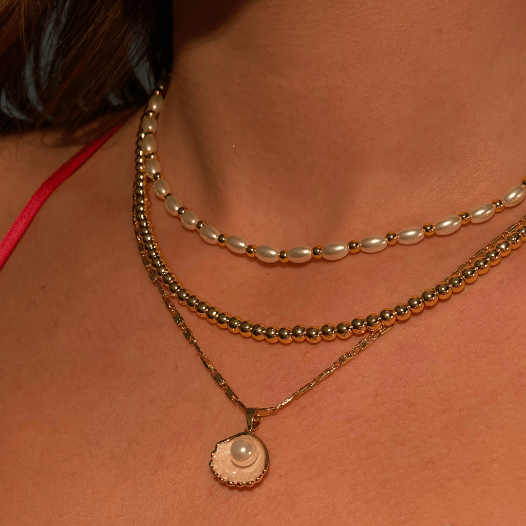 Evry Jewels Island Girl Necklace