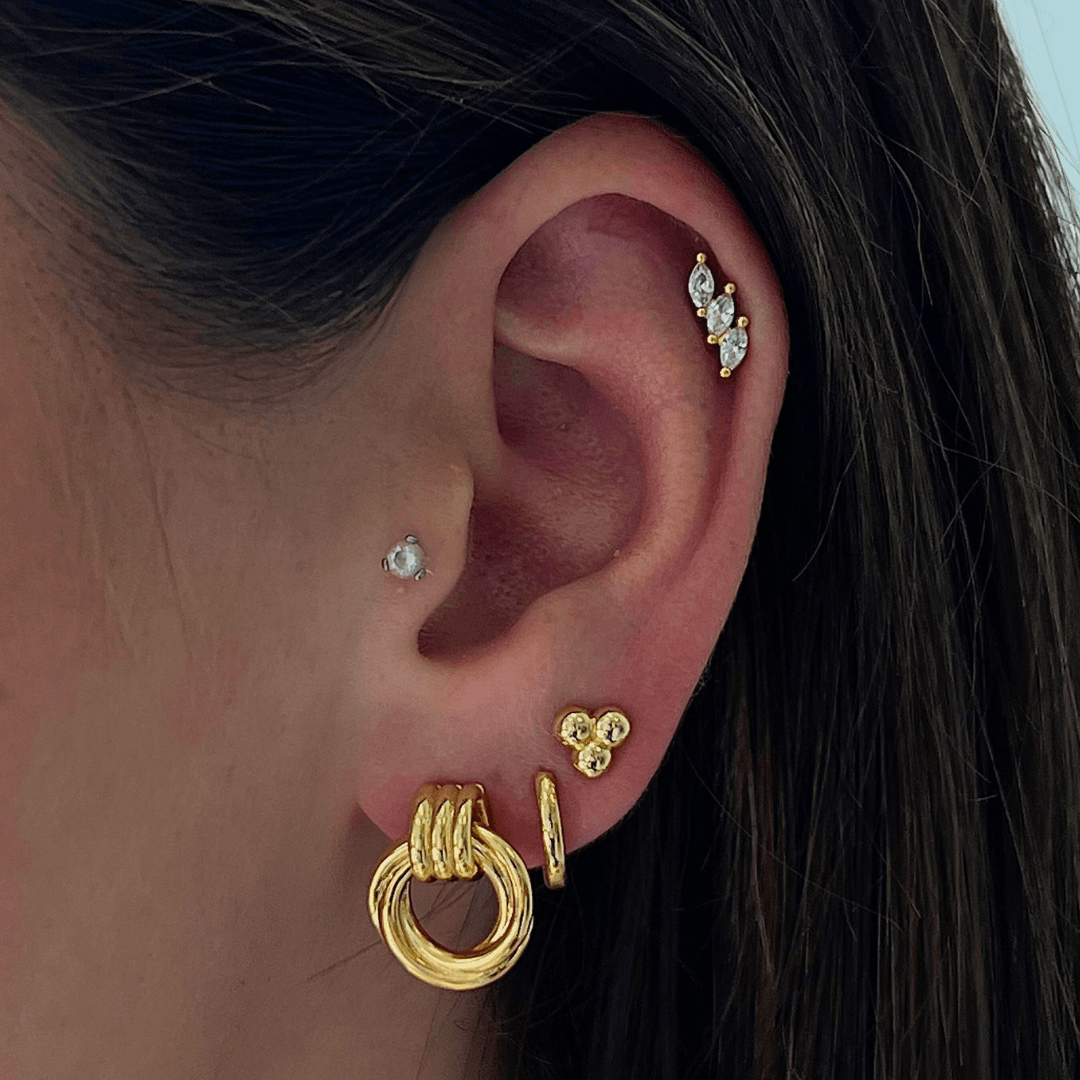 Evry Jewels Itty Bitty Hoops