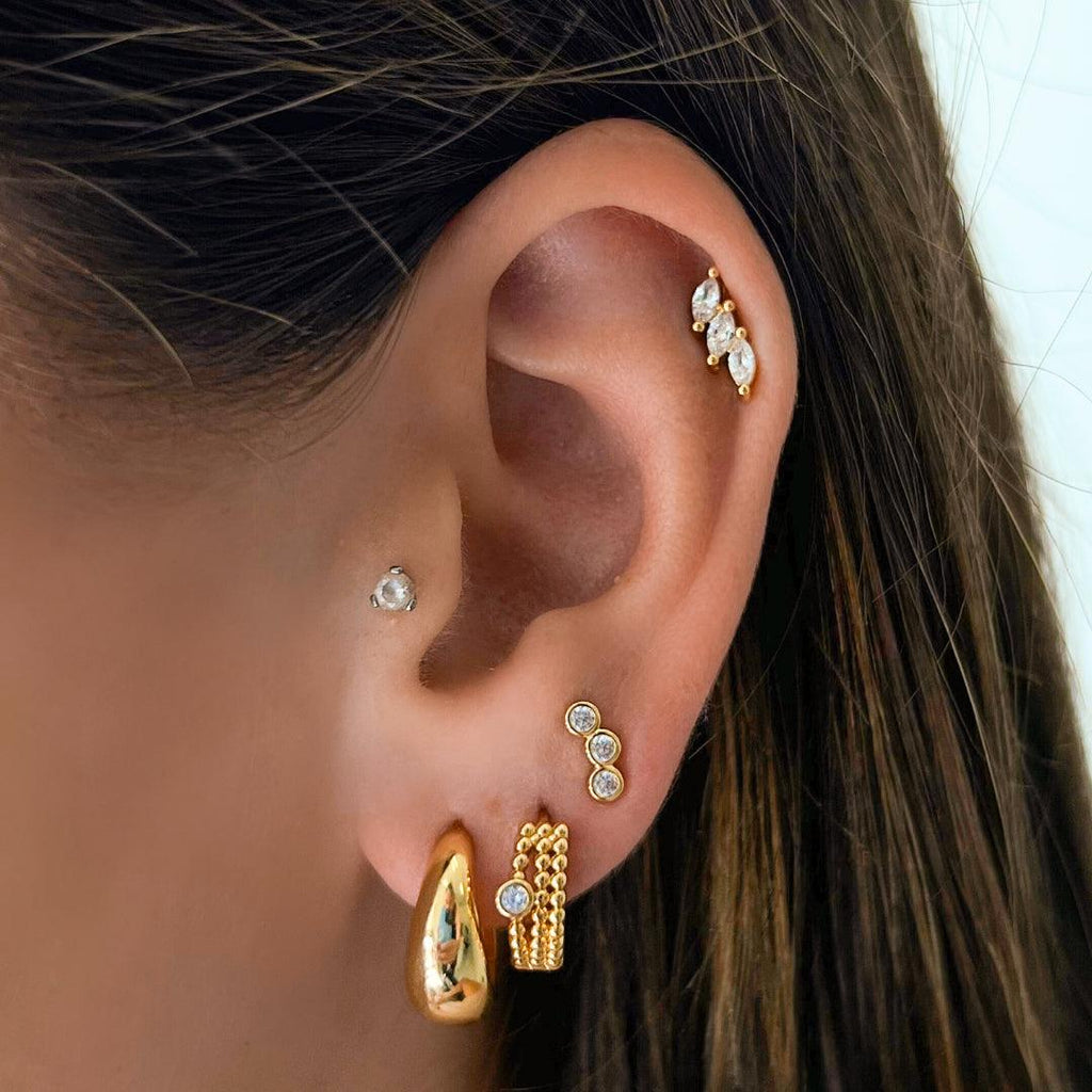 Evry Jewels Kendall Hoops